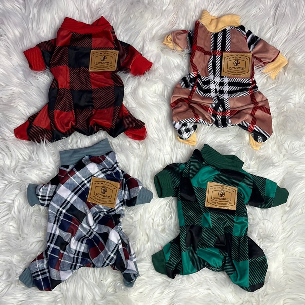 Dog body suit 4 pack dog clothes